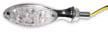K&S Technologies 25-8912 LED Ultra Mini Stalk Marker Lights - Oval Chrome Body