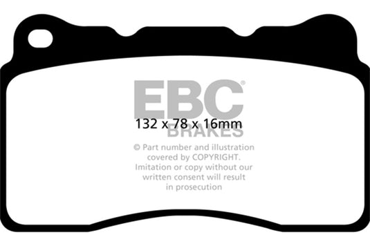 Ebc DP42093R EBC Yellowstuff Brake Pad Sets