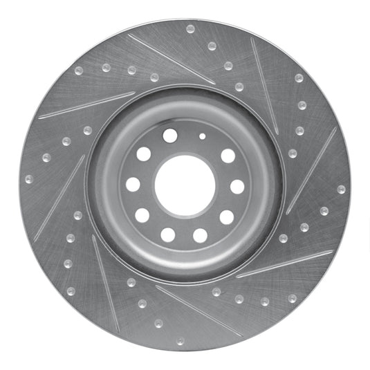 R1 Concepts 631-74034L RNC Brake Rotor - Drill & Slot