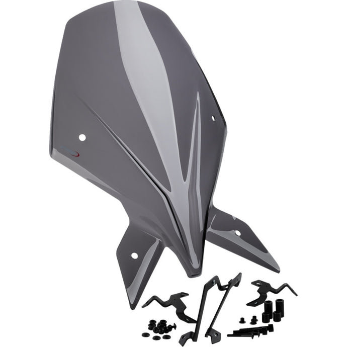 Puig 21907F Naked New Generation Touring Windscreen - Dark Smoke