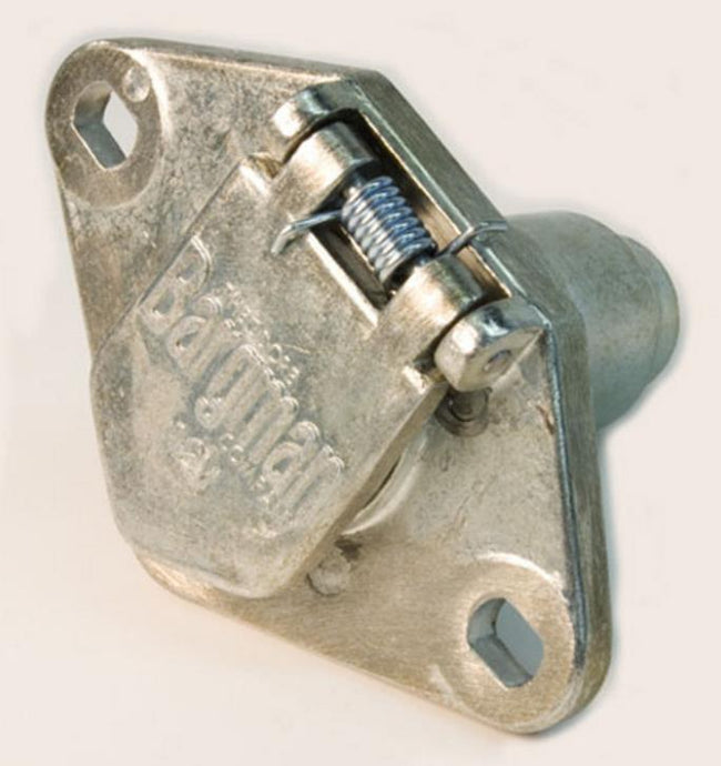 Cequent 50-60-001 (50) 6-Way Zinc Die Cast Connectors - Car End - Bulk