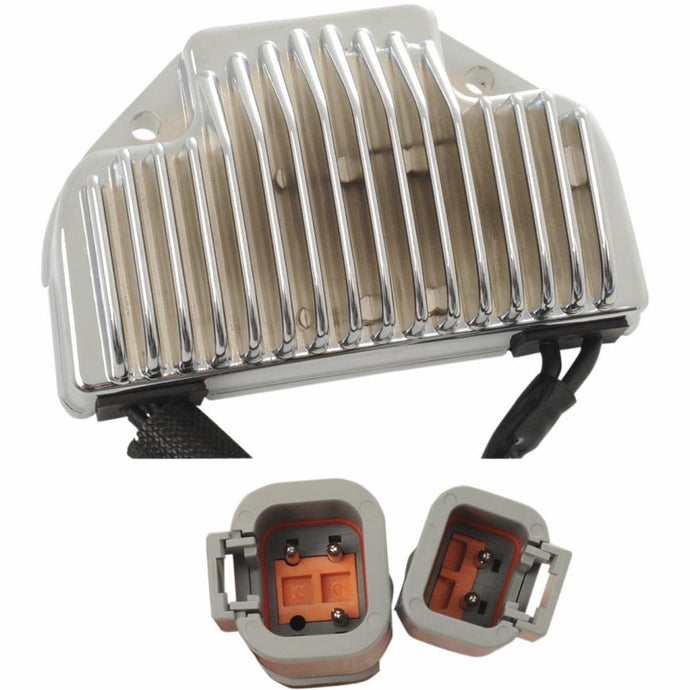 Drag Specialties 2112-1043 Solid-State Regulator - Chrome
