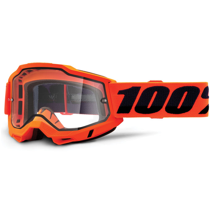 Neon Orange / Clear Lens