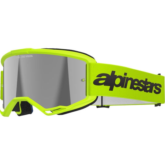Yellow Fluo / Silver Mirror Lens