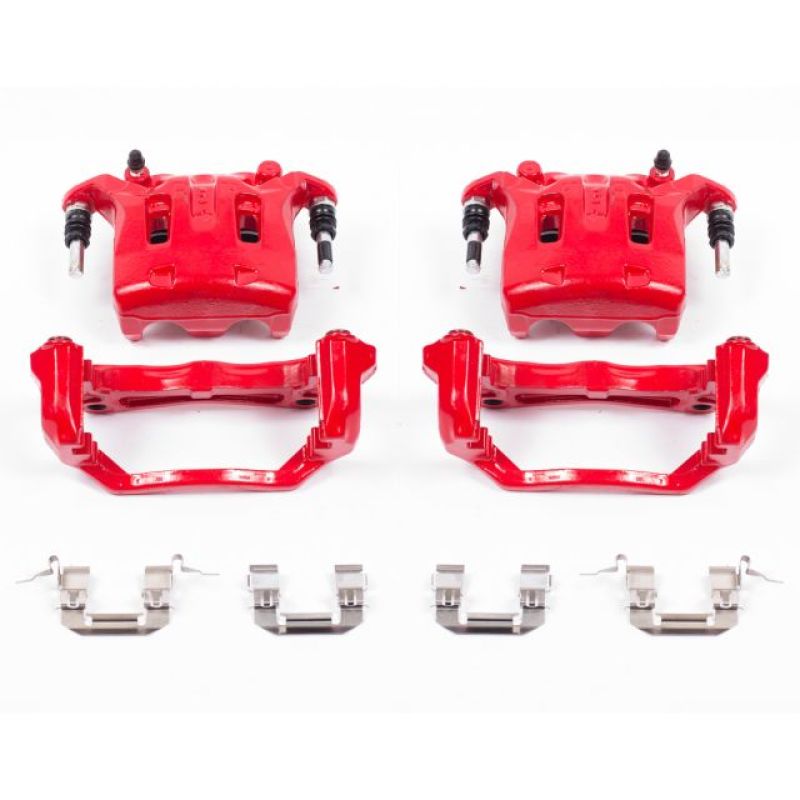 Load image into Gallery viewer, Powerstop S2870B PSB Red Calipers
