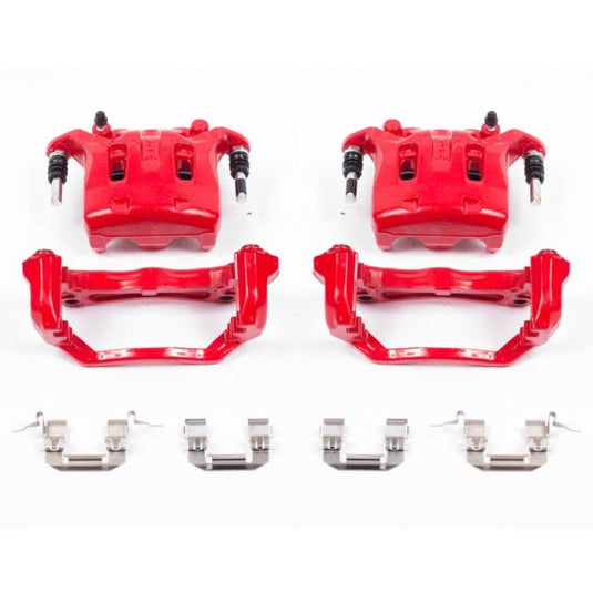 Powerstop S2870B PSB Red Calipers