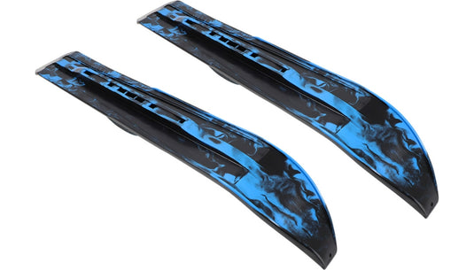 Slydog CMDSWRBLKOCT Command Skis - Black/Octane Blue