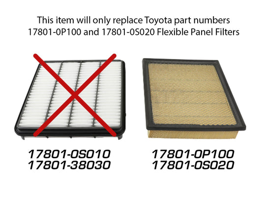 Afe 31-10247 AFE P5R Drop In Air Filter