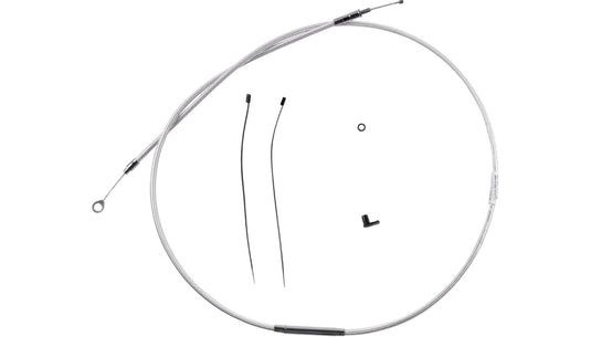 Magnum 3223-80 Redesigned Braided Sterling Chromite II Clutch Cable - 80-11/16in.