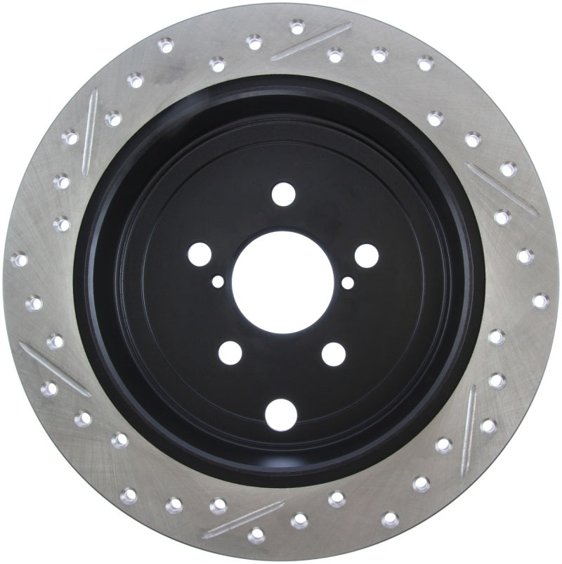 Load image into Gallery viewer, Stoptech 127.47029L ST Slot &amp; Drill Brake Rotors
