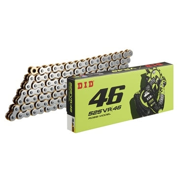 D.I.D M525VR46SG120 525VR46 Road Racing Chain - 120 Links