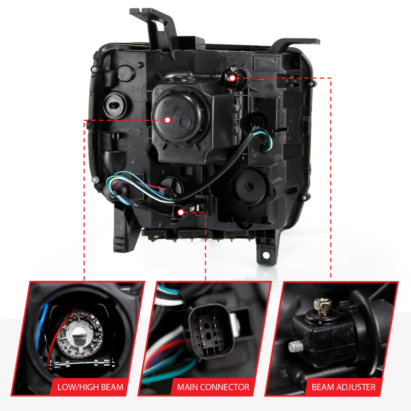 Load image into Gallery viewer, Anzo 111485 ANZ LED/Projector Headlights
