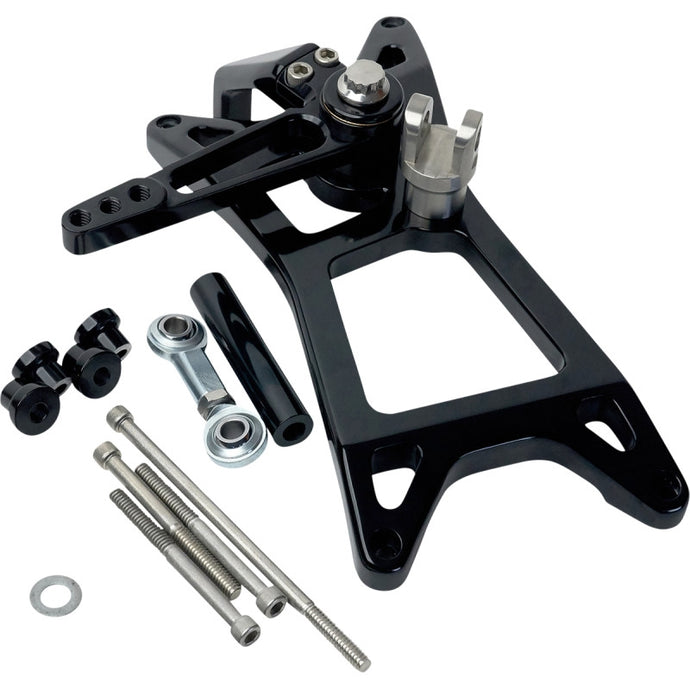 Speed Merchant SM-M8FLMIDWOPBK Mid-Controls without Speedpegs - Black