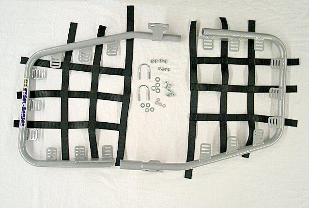 Dg Performance 54-2122 Steel Nerf Bars - Silver Bar - Black Web