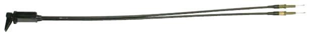 Spi 05-146 Dual Choke Cable for Mikuni Carburetors - 24 1/2in.