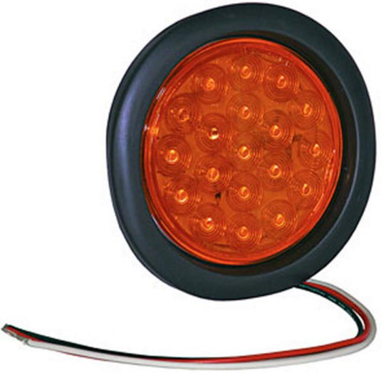Buyers SL40AR 4in. Round LED Strobe Light - Amber