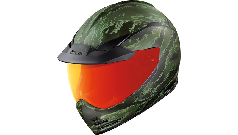 Icon Domain Tigers Blood Helmet Green