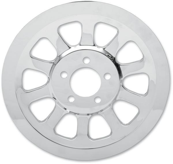 Drag Specialties 1201-0444 Chrome Outer Rear Pulley Insert