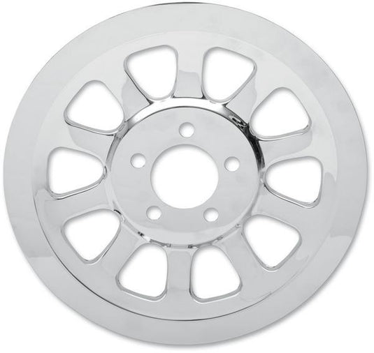 Drag Specialties 1201-0444 Chrome Outer Rear Pulley Insert