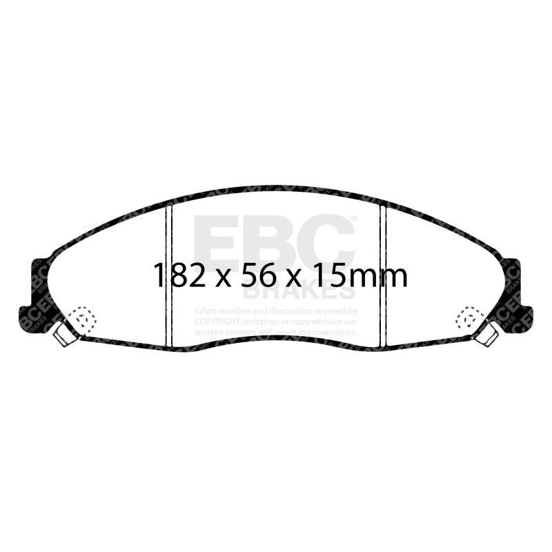 Load image into Gallery viewer, Ebc DP31841C EBC Redstuff Brake Pad Sets
