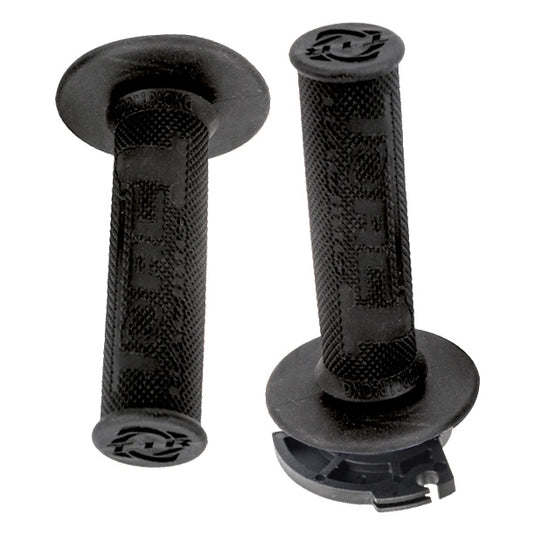 Torc1 Racing 4650-0202 Ballistic Kev-Tec Grips - Dely MX Lock on Diamond