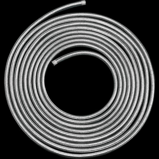 Drag Specialties DS-096617 Stainless Steel Braided Hose - 3/8in x 6ft