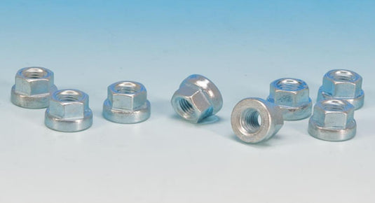 James Gasket 65324-83-N2 Exhaust Mounting Gasket Nuts - Heavy-Duty Flange - 5/16-24