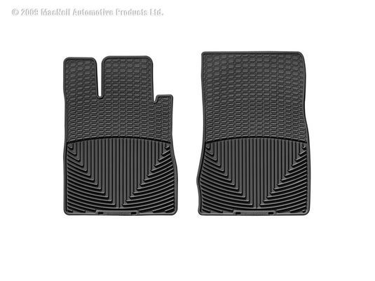 Weathertech W36 WT Rubber Mats - Front - Blk