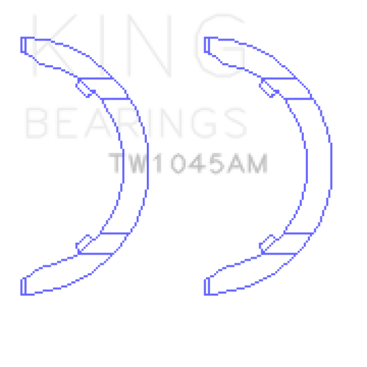 King Engine Bearings TW1045AM KING Thrust Washers