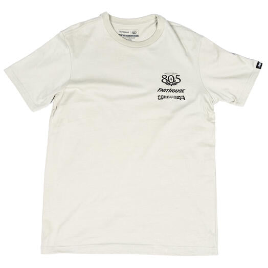 Load image into Gallery viewer, Fasthouse 805 Land &amp; Sea Midweight SS T-Shirt (Medium, Gray)
