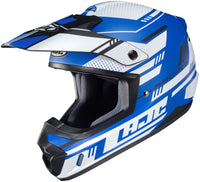 HJC CS-MX 2 Trax Helmet Semi-Flat Blue (MC-2SF) Blue