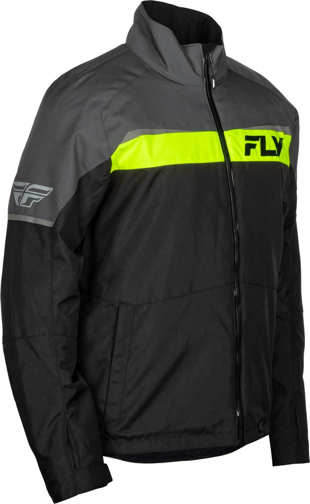 Load image into Gallery viewer, Fly Racing Aurora Jacket (Small, Gray/Black)
