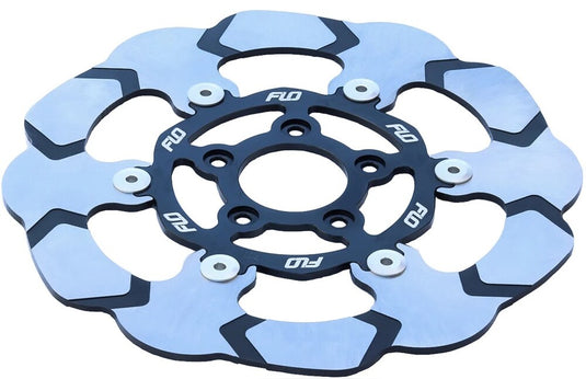 Flo Motorsports HD-900R Front Floating Brake Rotor - 11.5in. - Red