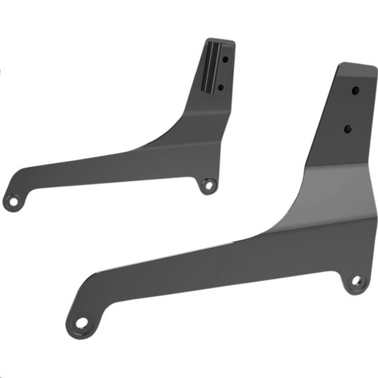 Khrome Werks 264870 Round Side Plates - Gloss Black