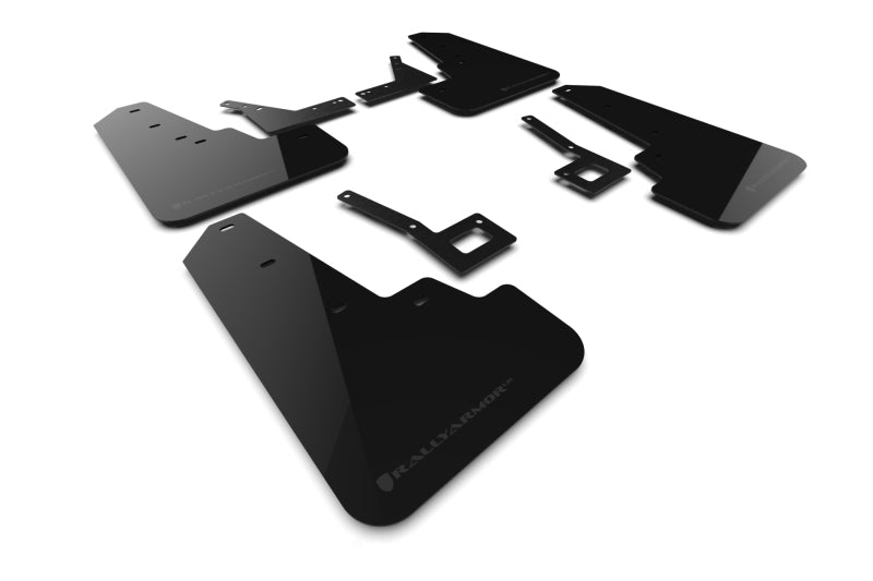 Load image into Gallery viewer, Rally Armor MF98-UR-BLK-DGRY RAL UR Blk Flap/Dark Grey Logo
