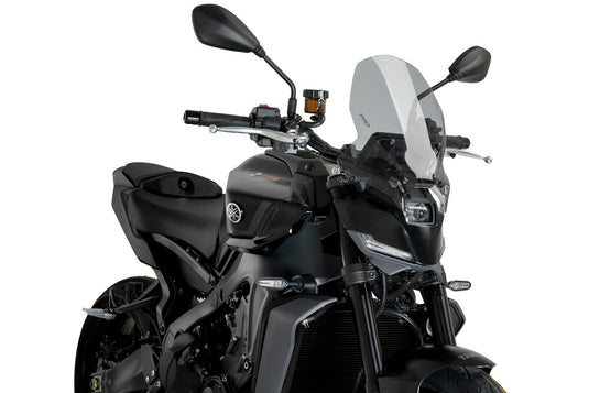Puig 22078H Naked New Generation Touring Windscreen - Smoke