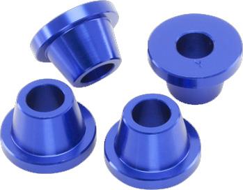 Zeta ZE37-0341 Rubber Killer Handlebar Bushings - Blue