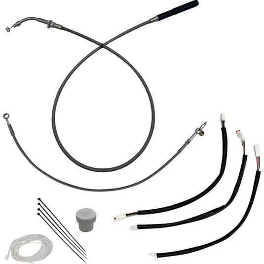 Fat Baggers, Inc. 149014 EZ Install Plus Handlebar Installation Kit - Braided