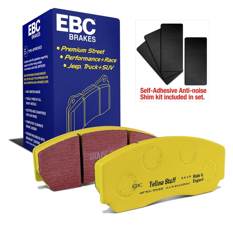 Load image into Gallery viewer, Ebc DP4002R EBC Yellowstuff Brake Pad Sets

