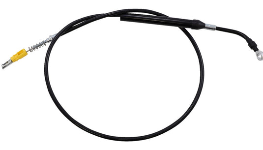La Choppers LA-8058C19B Black Vinyl/Stainless Clutch Cable - 18in.-20in. Ape Hanger Handlebar - Black