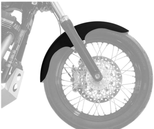 Klock Werks KWF-03-0011 Tire Hugger Series Klub Front Fender with Raw Mounting Blocks for 19in. Wheel