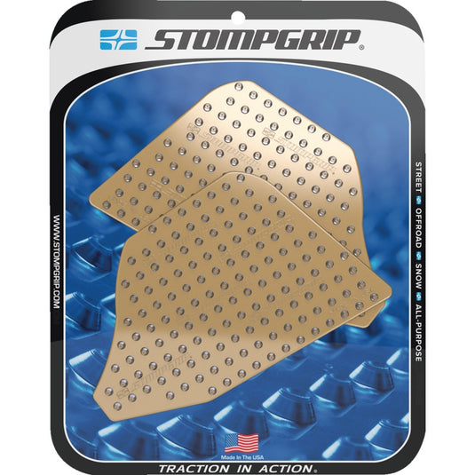 Stompgrip 55-10-0185C Volcano Profile Traction Tank Grip - Street - Clear