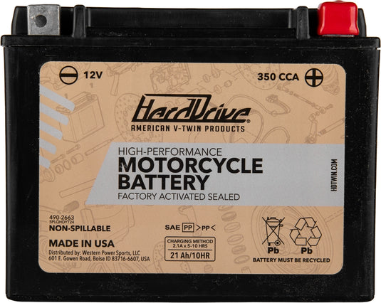 Harddrive HRDM7250H High-Performance Battery