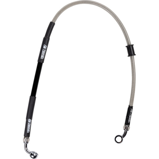 Moose Racing Y01-2-001/P Stainless Steel Braided Brake Line