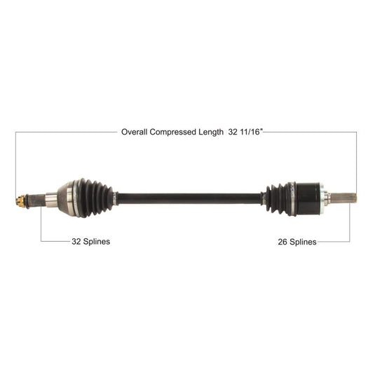 Tytaneum KAW-6022HD Heavy Duty CV Axle