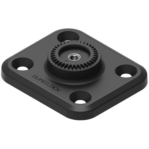 Quad Lock 4508-7006-00 Flat Rectangle Base For 360 Base - 4 Hole
