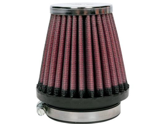 K&N Engineering RC-2330 Universal Round Tapered Air Filter - Chrome End Cap
