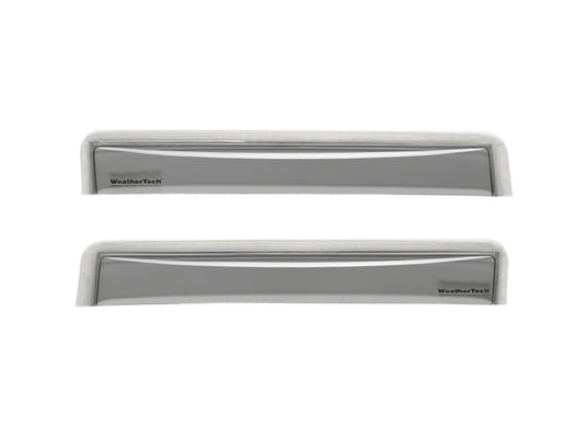 Weathertech 81962 WT Deflector - Rear - Drk Smk
