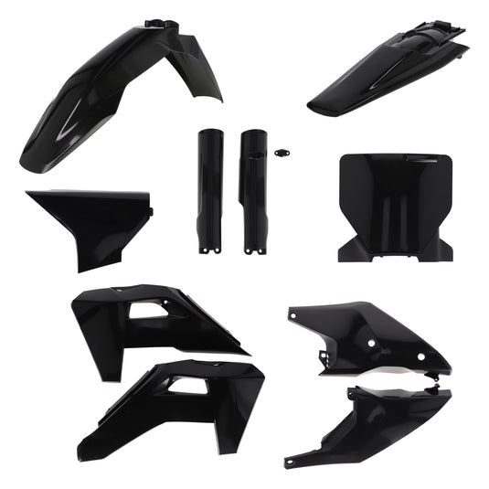 Acerbis 2986840001 Full Plastic Kit - Black