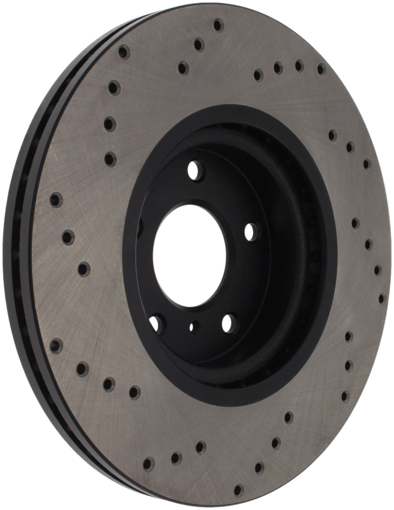 Load image into Gallery viewer, Stoptech 128.42080R ST Drilled Sport Brake Rotors
